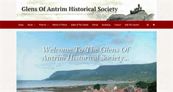 Desktop Screenshot of antrimhistory.net